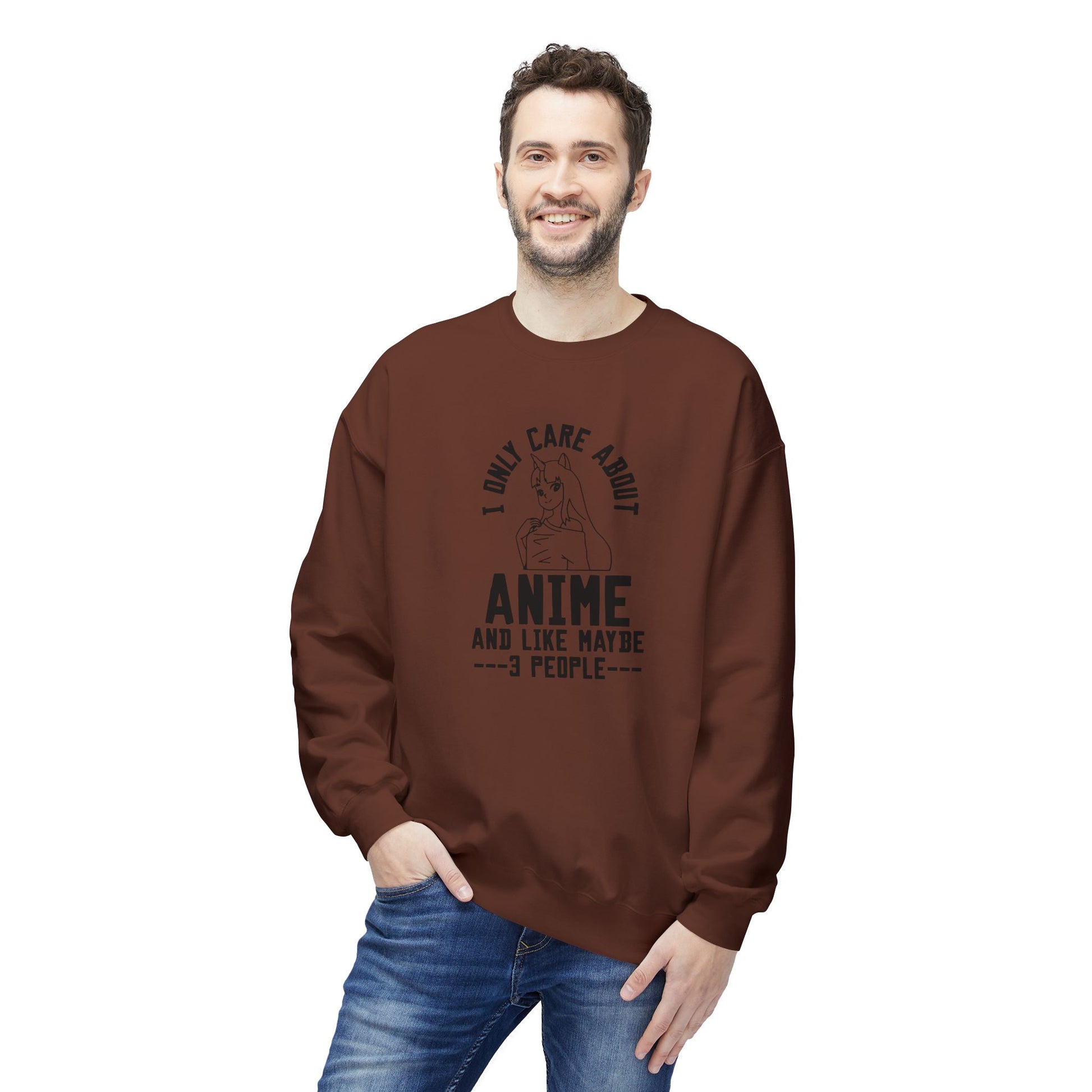 Anime Lover Crewneck Sweatshirt - Perfect for Gift, Casual Wear, Cosplay, Anime Events, Pop Culture Enthusiasts