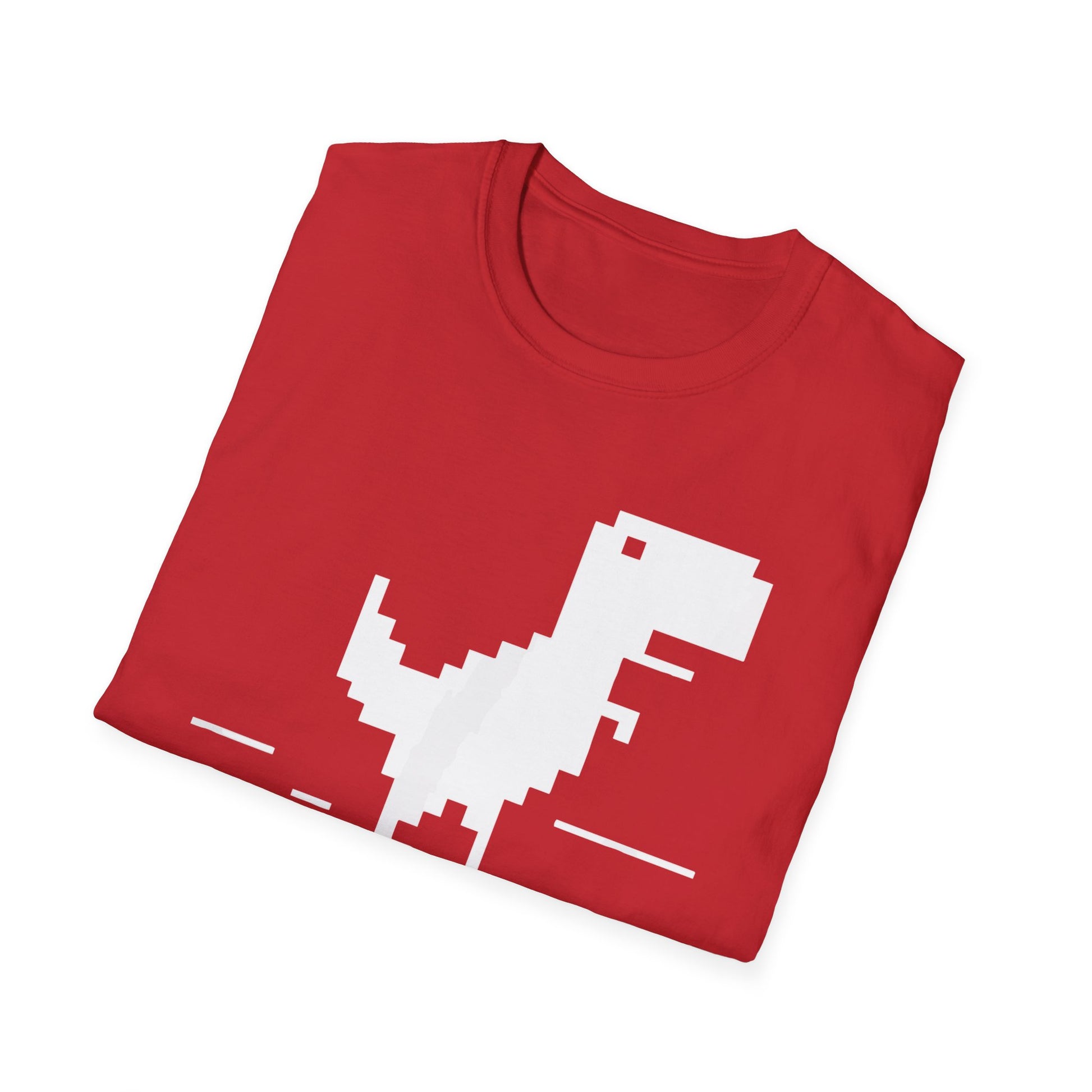 Retro Dinosaur Tee - I'm Offline T-Shirt | Perfect Gift for Gamers, Casual Wear, Retro Design, Birthday Surprise, Fun Gift