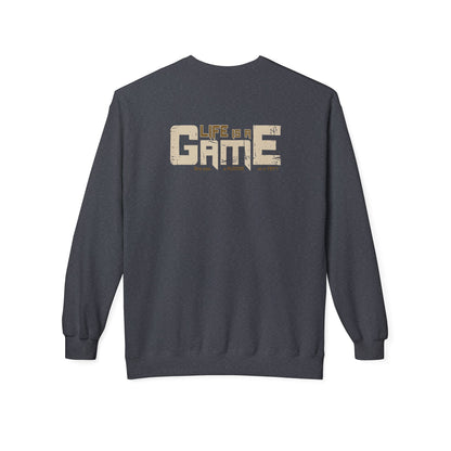 Game Life Unisex Sweatshirt, Soft Sweatshirt, Gamer Gift, Casual Wear, Birthday Gift, Inspirational Apparel