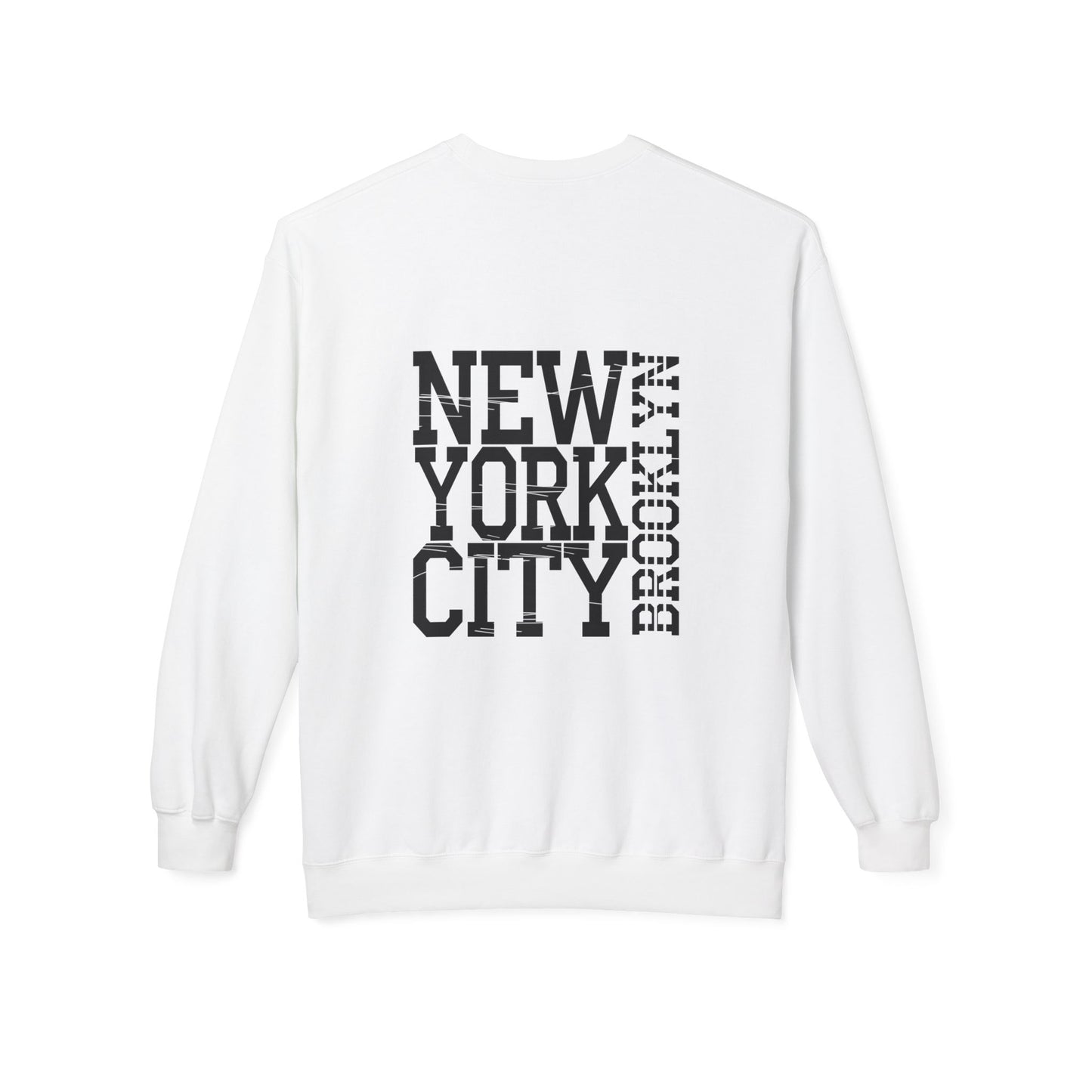 New York City Graphic Sweatshirt - Cozy Unisex Crewneck, Streetwear Style, Gift for NYC Lovers, Casual Wear, Travel Souvenir