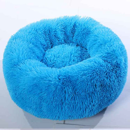 Plush pet nest Blue