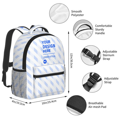 Create Your Own Lightweight Simple And Large Capacity Children's Schoolbag