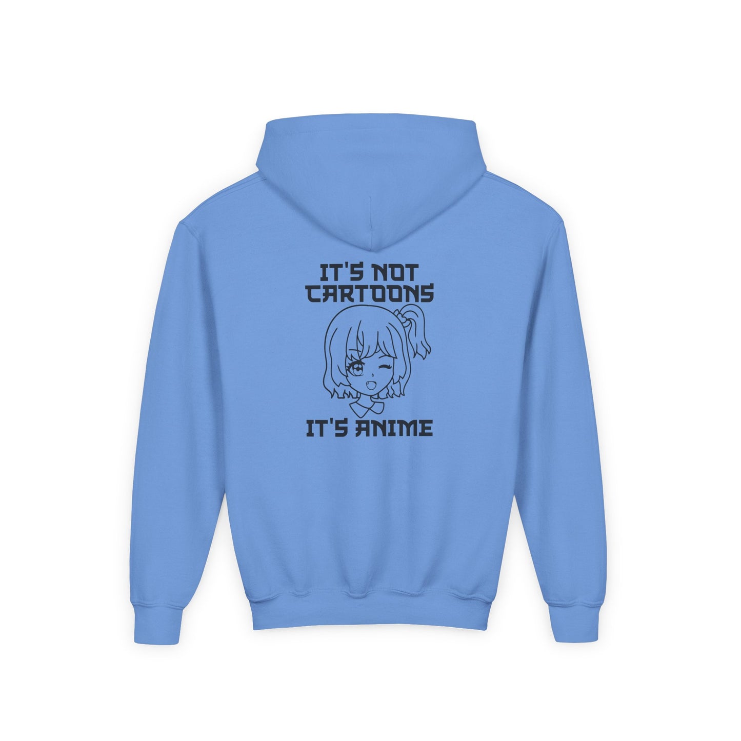 Anime Lover's Youth Hoodie - Anime Gift, Cartoon Humor, Youth Sweatshirt, Casual Wear, Gift for Fans