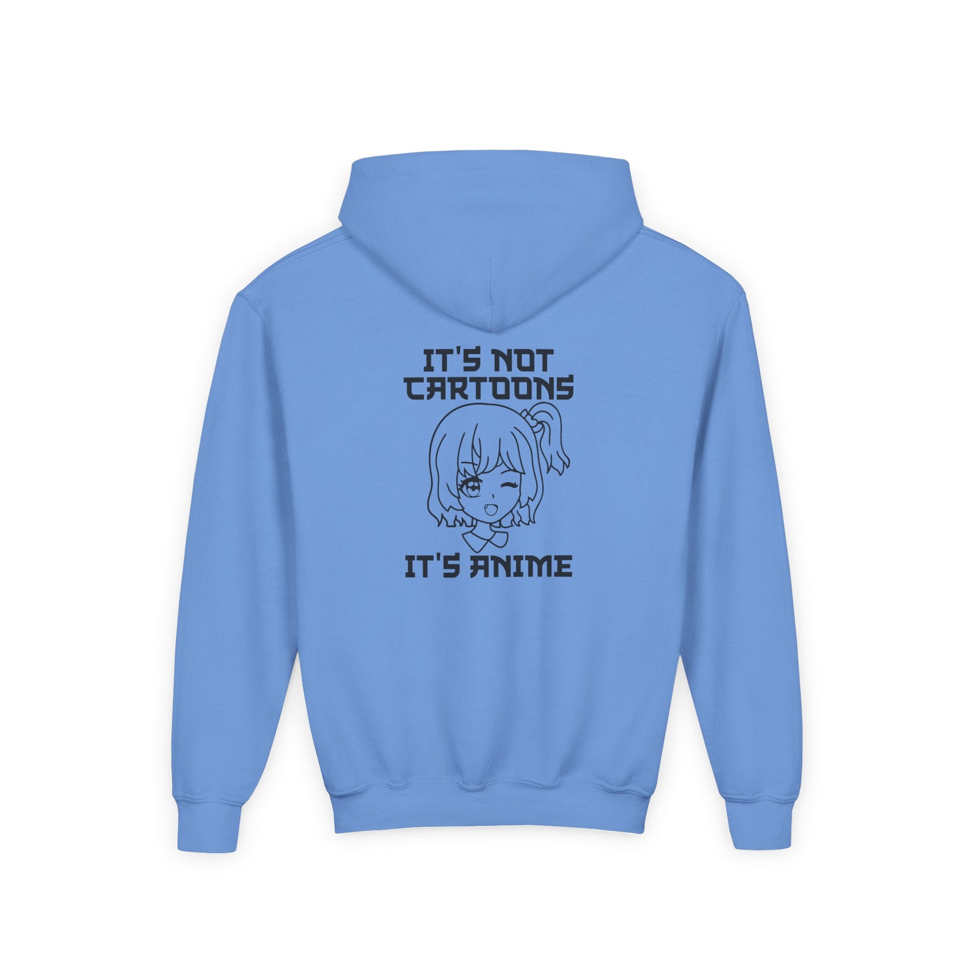 Anime Lover's Youth Hoodie - Anime Gift, Cartoon Humor, Youth Sweatshirt, Casual Wear, Gift for Fans