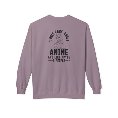 Anime Lover Crewneck Sweatshirt - Perfect for Gift, Casual Wear, Cosplay, Anime Events, Pop Culture Enthusiasts