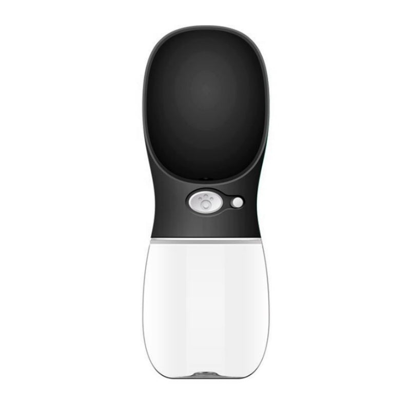 Pet Water Cup Outdoor Portable Water Bottle Black 550ML