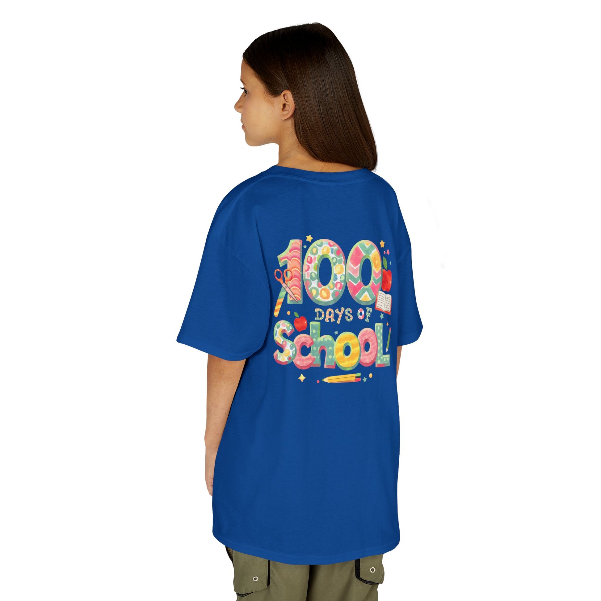 Kids School Celebration Tee - 100 Days of School, Class Shirt, Back to School Outfit, Fun Teacher Gift, Kids Education Apparel