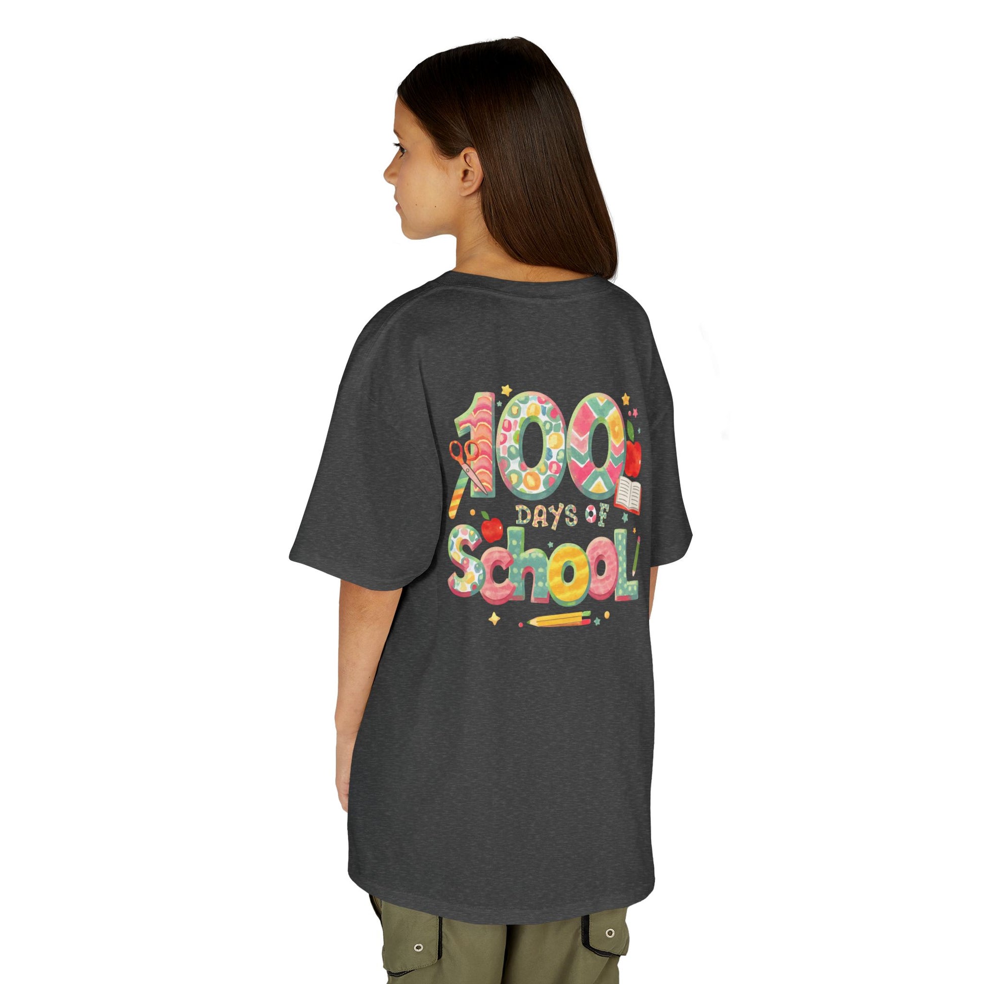 Kids School Celebration Tee - 100 Days of School, Class Shirt, Back to School Outfit, Fun Teacher Gift, Kids Education Apparel