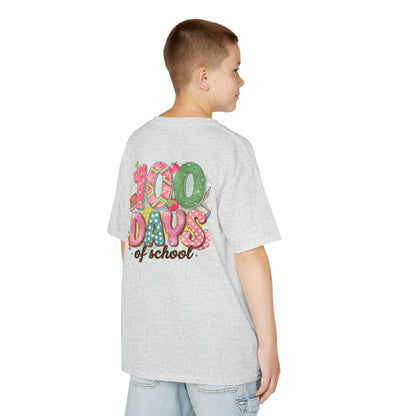Kids 100 Days of School Tee, Fun t-shirt for kids, Milestone celebration shirt, Perfect for school events, Unique kids' apparel