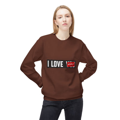 I Love Myself Sweatshirt - Cozy Unisex Fleece Crewneck, Self-Love Gift, Casual Wear, Confidence Apparel, Perfect for Birthdays Cocoa