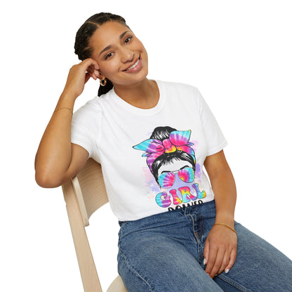 Colorful Girl Power T-Shirt | Cute Graphic Tee, Summer Fashion, Gift for Friends, Feminism Apparel, Casual Outfit