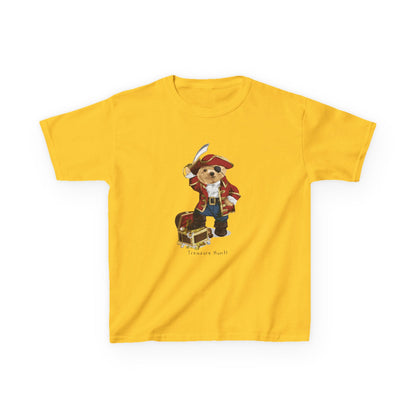 Pirate Dog Kids T-Shirt, Fun Birthday Gift, Summer Wear, Playtime Tee, Adventure Shirt, Kids Pirate Costume Daisy