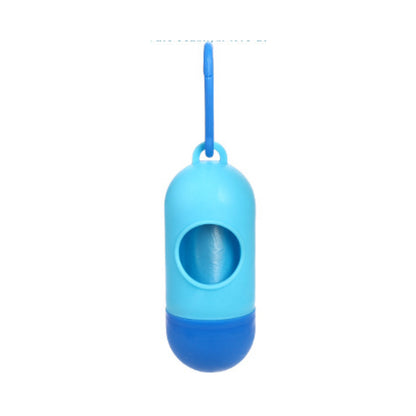 Pet Trash Bag Dog Poop Bags For Waste Refuse Cleanup Light blue