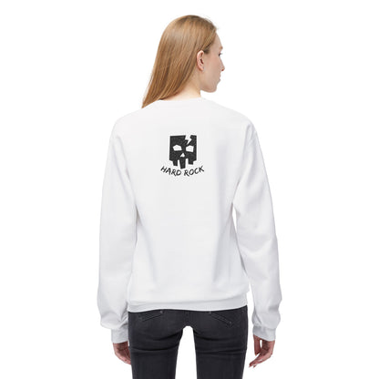 Unisex Hard Rock Sweatshirt, Cozy Music Lover Gift, Trendy Casual Wear, Perfect for Concerts, Birthday Present, Halloween Outfit