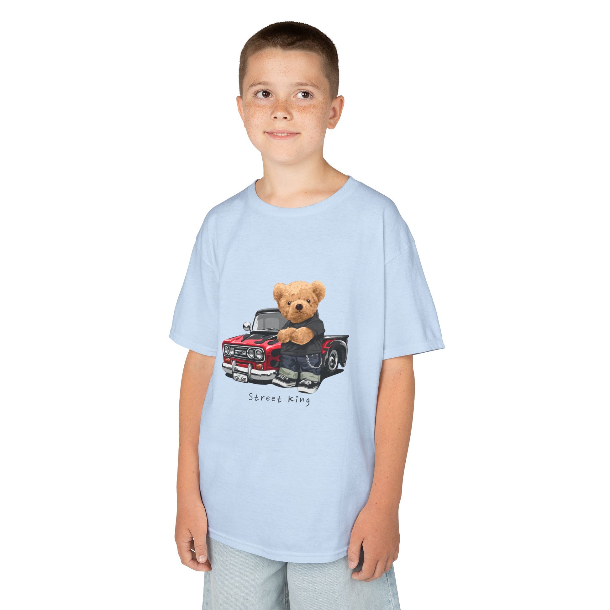 Adorable Kids Teddy Bear Tee, Fun Kids Shirt, Cute Casual Wear, Animal Lover Gift, Birthday Present, Childrens Clothing