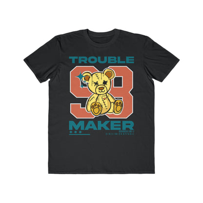 Trouble Maker Tee - Fun Graphic Shirt, Urban Wear For Men, Unique Fashion Statement, Trendy Everyday Apparel Black