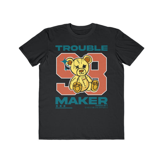 Trouble Maker Tee - Fun Graphic Shirt, Urban Wear For Men, Unique Fashion Statement, Trendy Everyday Apparel Black