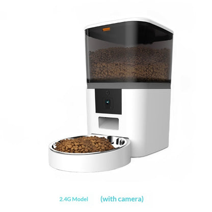 Video Camera With Adjustable Performance Pet Feeder 2.4G Video Version