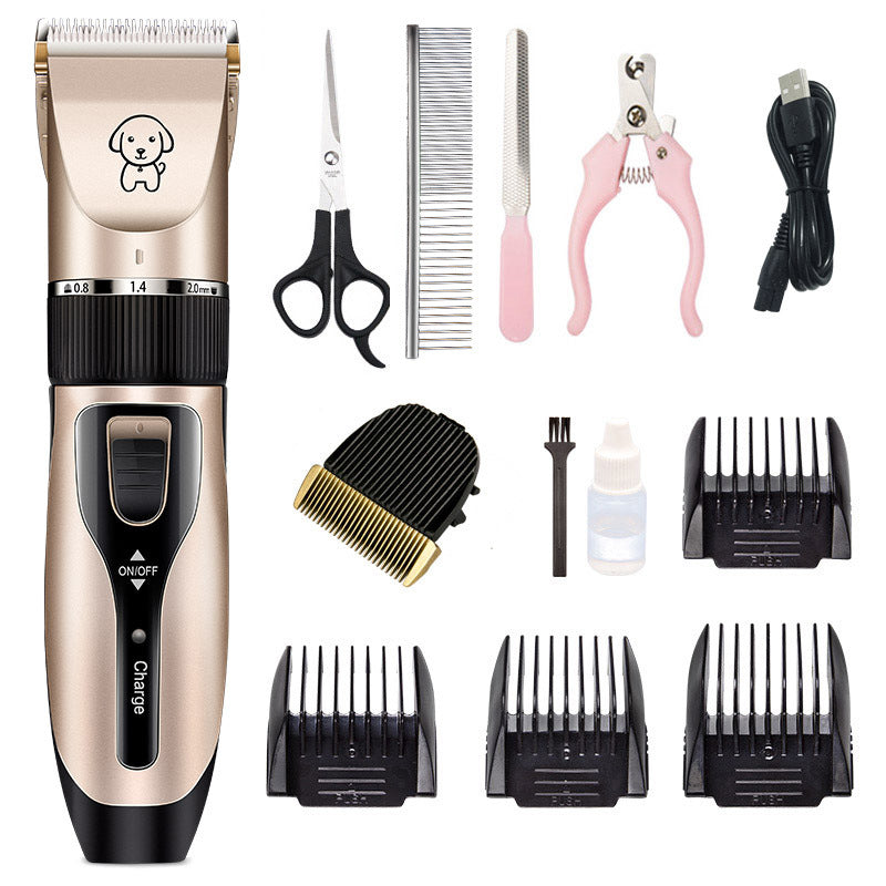 Professional Low Noise Pet Hair Clipper Easy Grooming For Dogs & Cats Style D