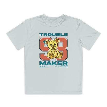 Youth Trouble Maker Tee - Fun Kids Fashion, Cute T-Shirt for Boys & Girls, Perfect for Birthdays & Playdates, Great Gift