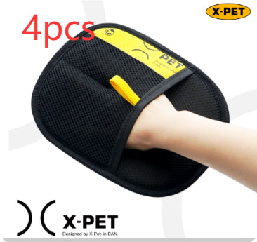 Cat Hair Cleaner Cat Hair Removal And Adsorption Artifact Hair Brush Black Large size 4PCS