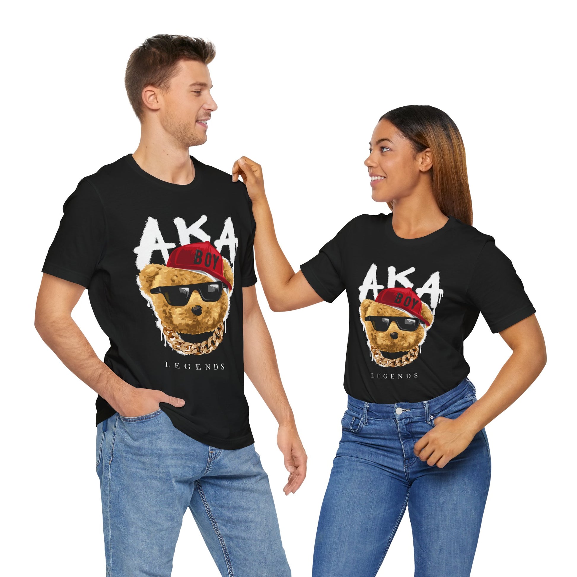 Legendary Bear Graphic Tee, Casual Summer Shirt, Bear Lover Gift, Hip-Hop Inspired T-Shirt, Streetwear Fashion Top, Unisex Apparel