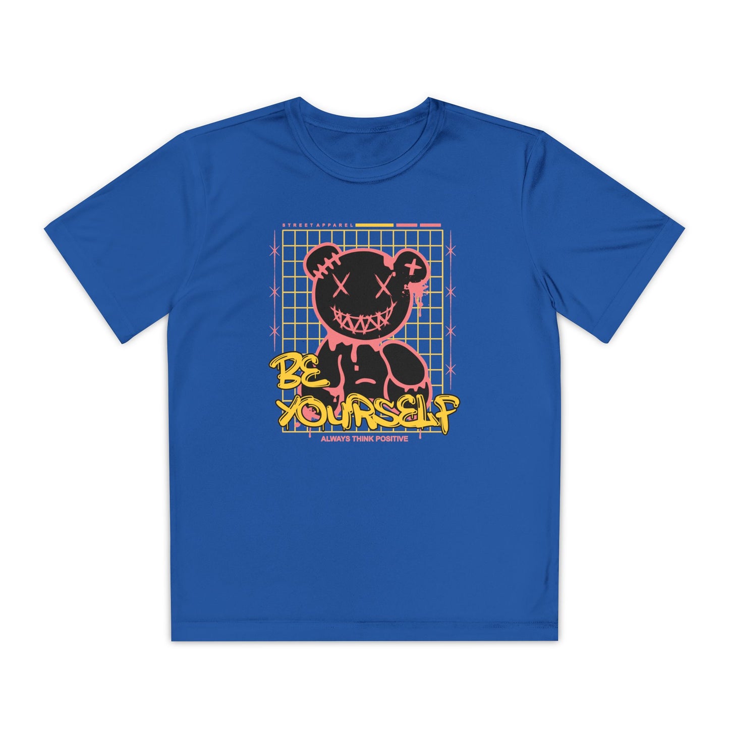 Youth Graphic Tee, Be Yourself Style, Trendy Apparel for Kids, Comfortable Casual Wear, Valentine's Day Gift, Unique Birthday Present True Royal