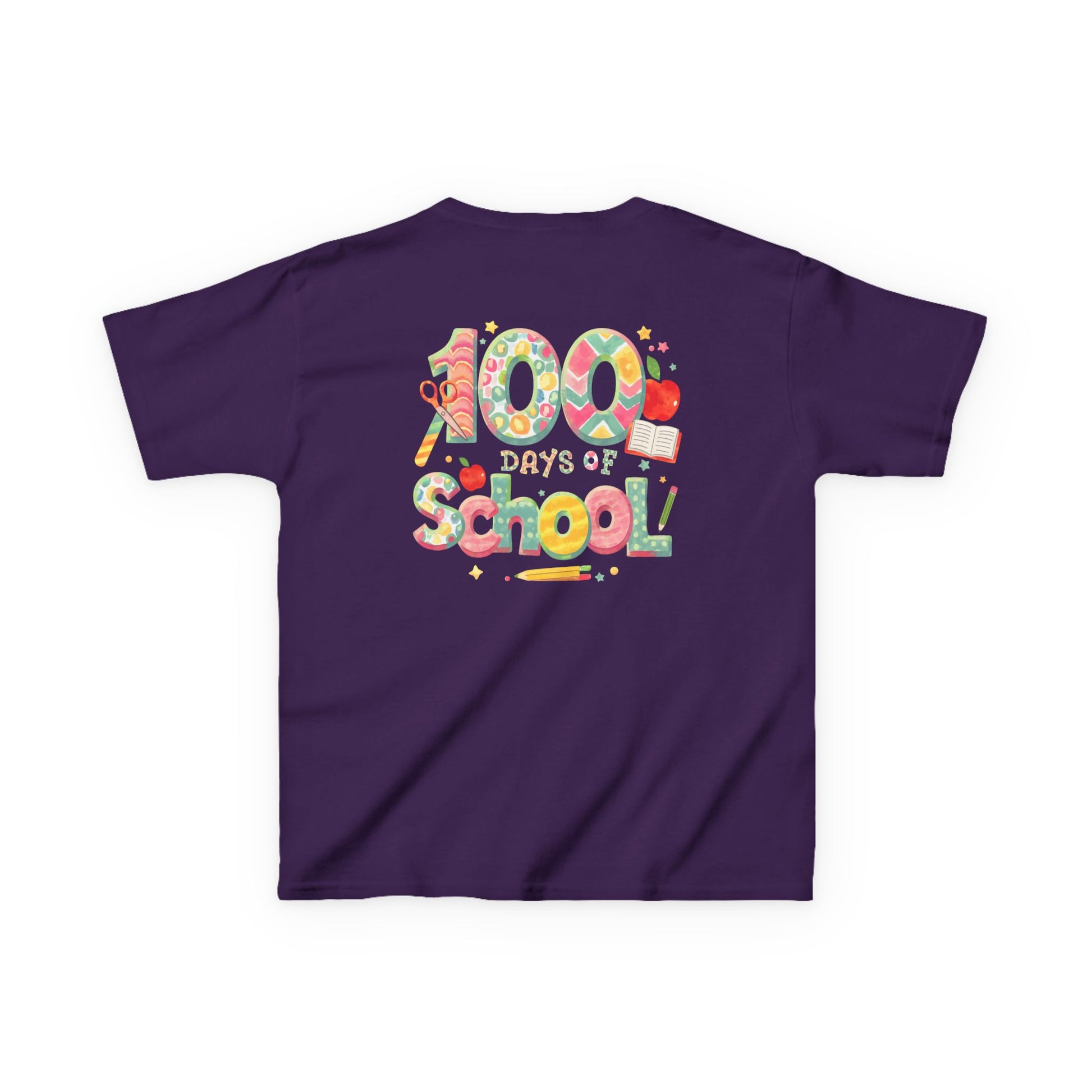 Kids School Celebration Tee - 100 Days of School, Class Shirt, Back to School Outfit, Fun Teacher Gift, Kids Education Apparel