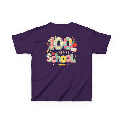 Kids School Celebration Tee - 100 Days of School, Class Shirt, Back to School Outfit, Fun Teacher Gift, Kids Education Apparel