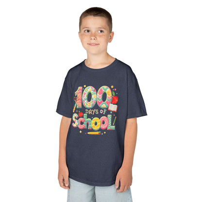 Kids School Celebration Tee - 100 Days of School, Class Shirt, Back to School Outfit, Fun Teacher Gift, Kids Education Apparel