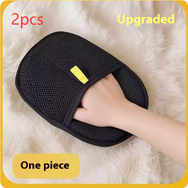 Pet Hair Remover Mitt Pet Hair Remover Gloves Deshedding Brush Glove For Dog Cat Rabbit With Long Short Curly Hair Hair Removal Gloves 2PCS