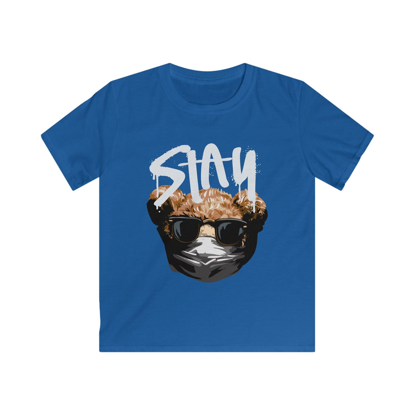 Stay Cool Kids Tee, Children's Graphic Tee, Fun Apparel for Boys & Girls, Birthday Gift, Casual Wear, Playdate Essential Royal