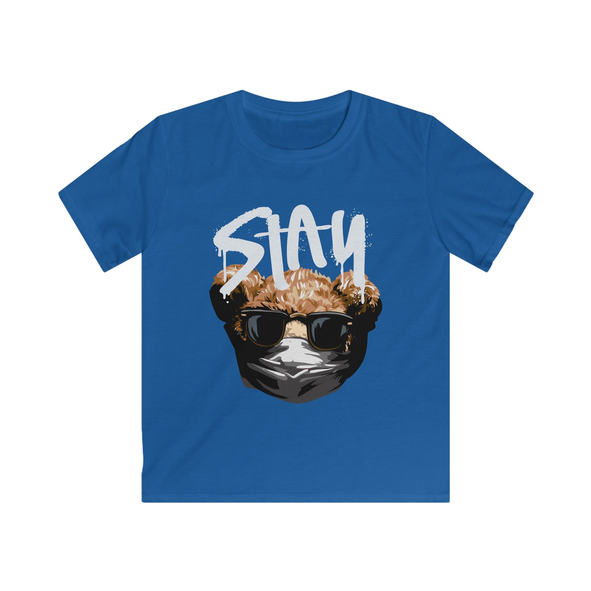 Stay Cool Kids Tee, Children's Graphic Tee, Fun Apparel for Boys & Girls, Birthday Gift, Casual Wear, Playdate Essential Royal