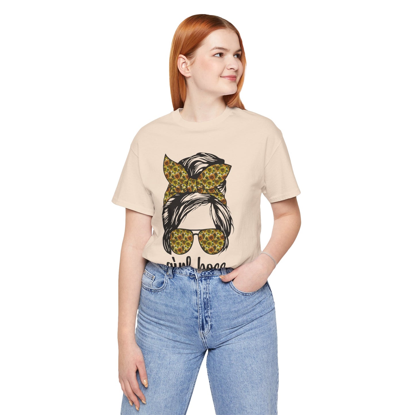 Stylish Girl Boss Tee: Empowerment Shirt for Women, Casual Outfit, Trendy Gift, Birthday Apparel, Motivational Fashion