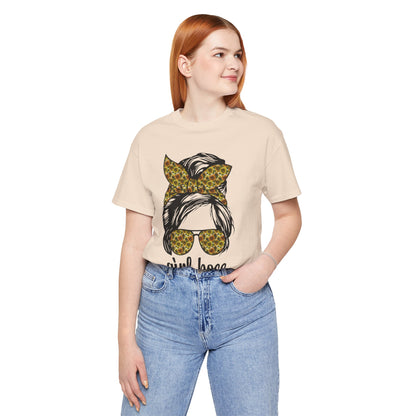 Stylish Girl Boss Tee: Empowerment Shirt for Women, Casual Outfit, Trendy Gift, Birthday Apparel, Motivational Fashion