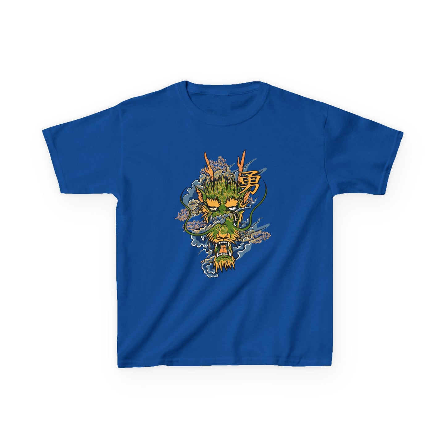 Whimsical Kids Tee with Cool Monster Design | Comfortable Cotton T-Shirt, Perfect for Play, Gifts, Parties, Everyday Wear Royal