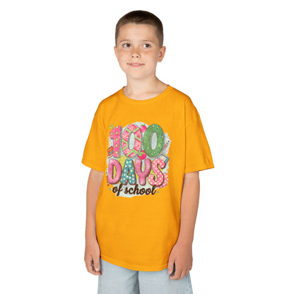 Kids 100 Days of School Tee, Fun t-shirt for kids, Milestone celebration shirt, Perfect for school events, Unique kids' apparel