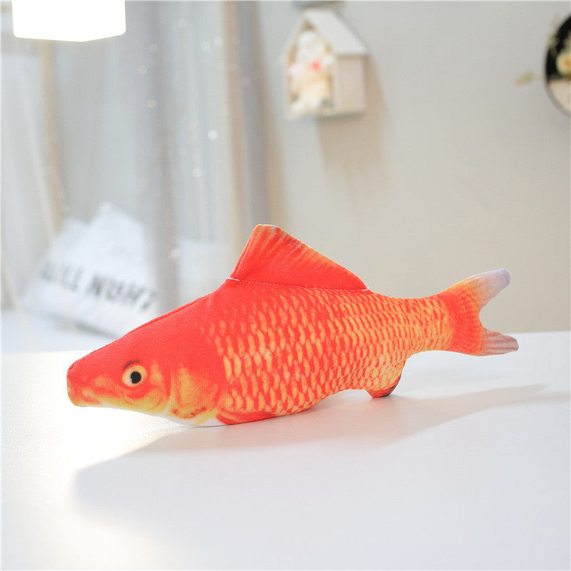 Without Cat Nip Version - Electric Jumping Fish Simulation Electric Fish Toy Carp