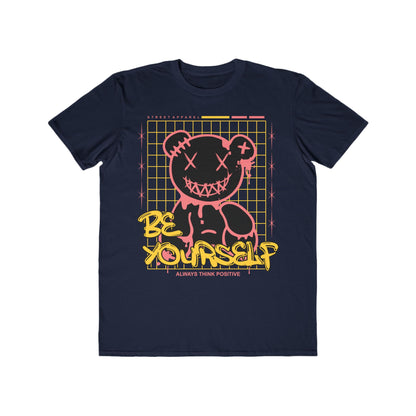 Urban Wear For Men - Be Yourself - Casual Streetwear, Positive Vibes, Gift for Him, Everyday Wear, Trendy Apparel Navy