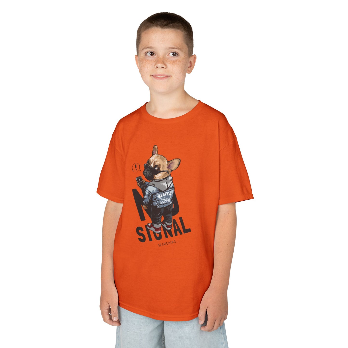 Kids Graphic Tee with Playful Dog Design, Casual Kids Tee, Pet Lovers Shirt, Fun Gift for Boys and Girls, Birthday Celebration Clothing