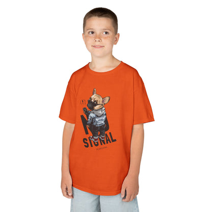 Kids Graphic Tee with Playful Dog Design, Casual Kids Tee, Pet Lovers Shirt, Fun Gift for Boys and Girls, Birthday Celebration Clothing