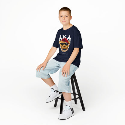 Fun Trendy Kids Tee, Cool Kid Shirt, Bear Graphic Tee, Gift for Boys, Casual Everyday Wear
