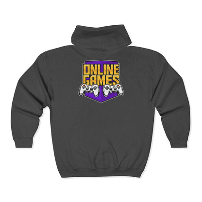 Online Games Hoodie, Unisex Gaming Sweatshirt, Cozy Gamer Gift, Video Game Apparel, Perfect for Game Nights