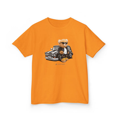 Cool Bear Kid's Tee, Funky Kids Shirt, Fun Summer Tee, Toddler Fashion, Gift for Kids Birthday Tennessee Orange