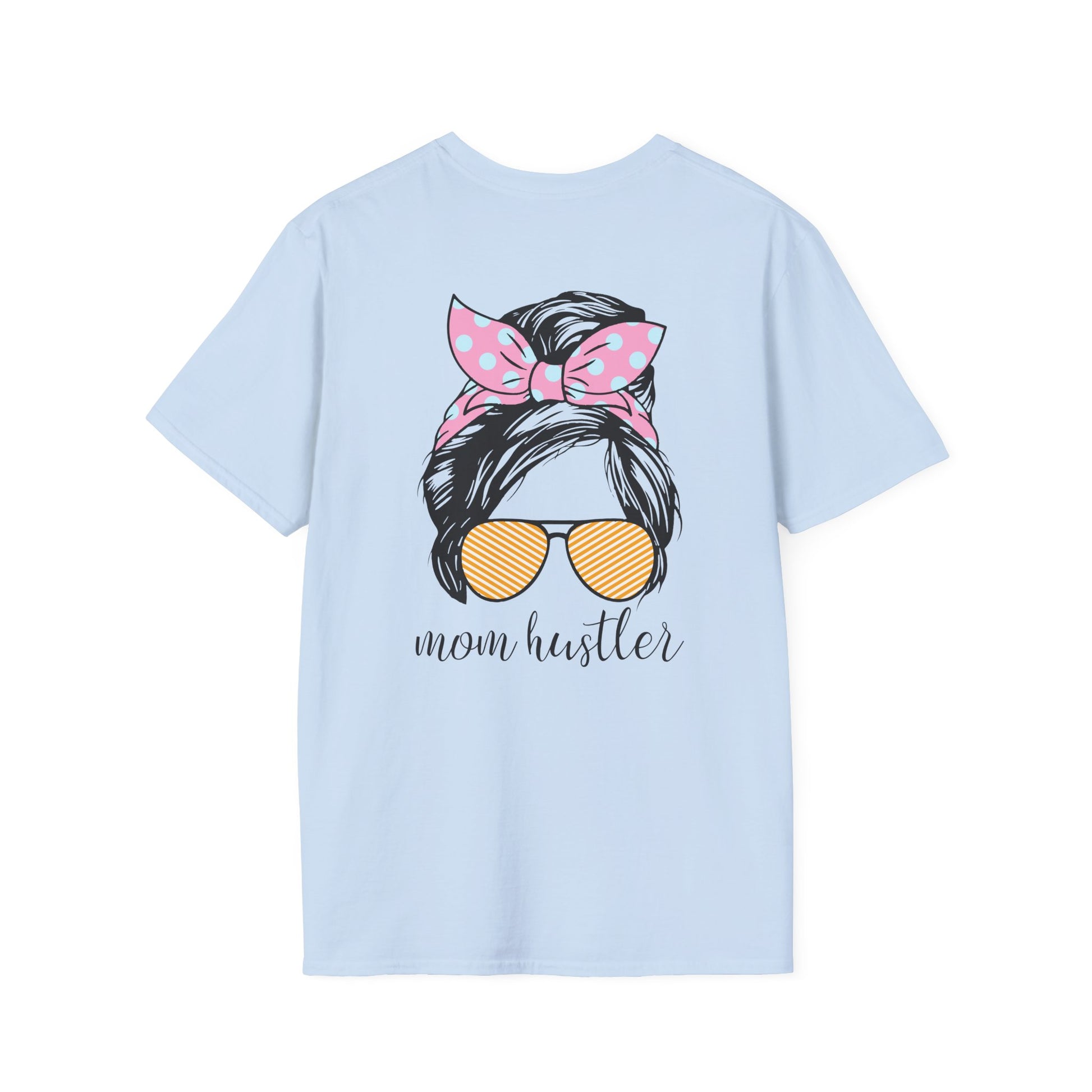 Mom Hustler T-Shirt, Cute Mom Gift, Casual Wear, Mother's Day Outfit, Gift for Moms, Everyday Style