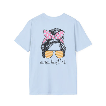 Mom Hustler T-Shirt, Cute Mom Gift, Casual Wear, Mother's Day Outfit, Gift for Moms, Everyday Style