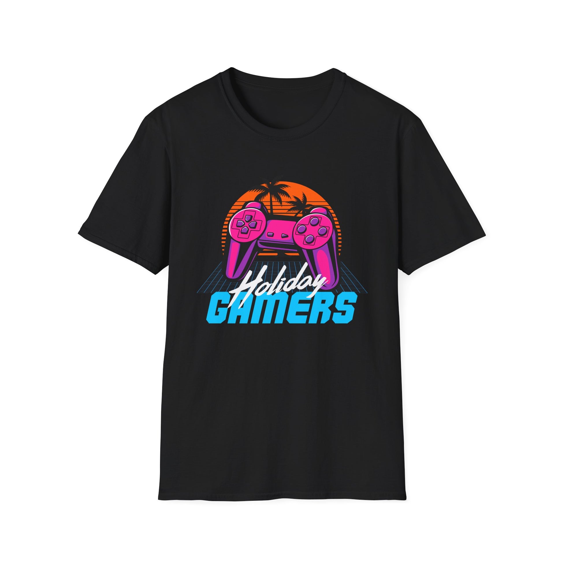 Retro Gamer T-Shirt, Gaming Shirt, Holiday Gift for Gamers, Cute Gaming Tee, Casual Gamer Apparel, Video Game Lover Top