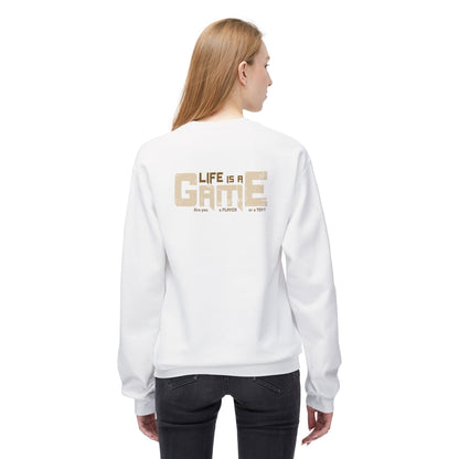 Game Life Unisex Sweatshirt, Soft Sweatshirt, Gamer Gift, Casual Wear, Birthday Gift, Inspirational Apparel