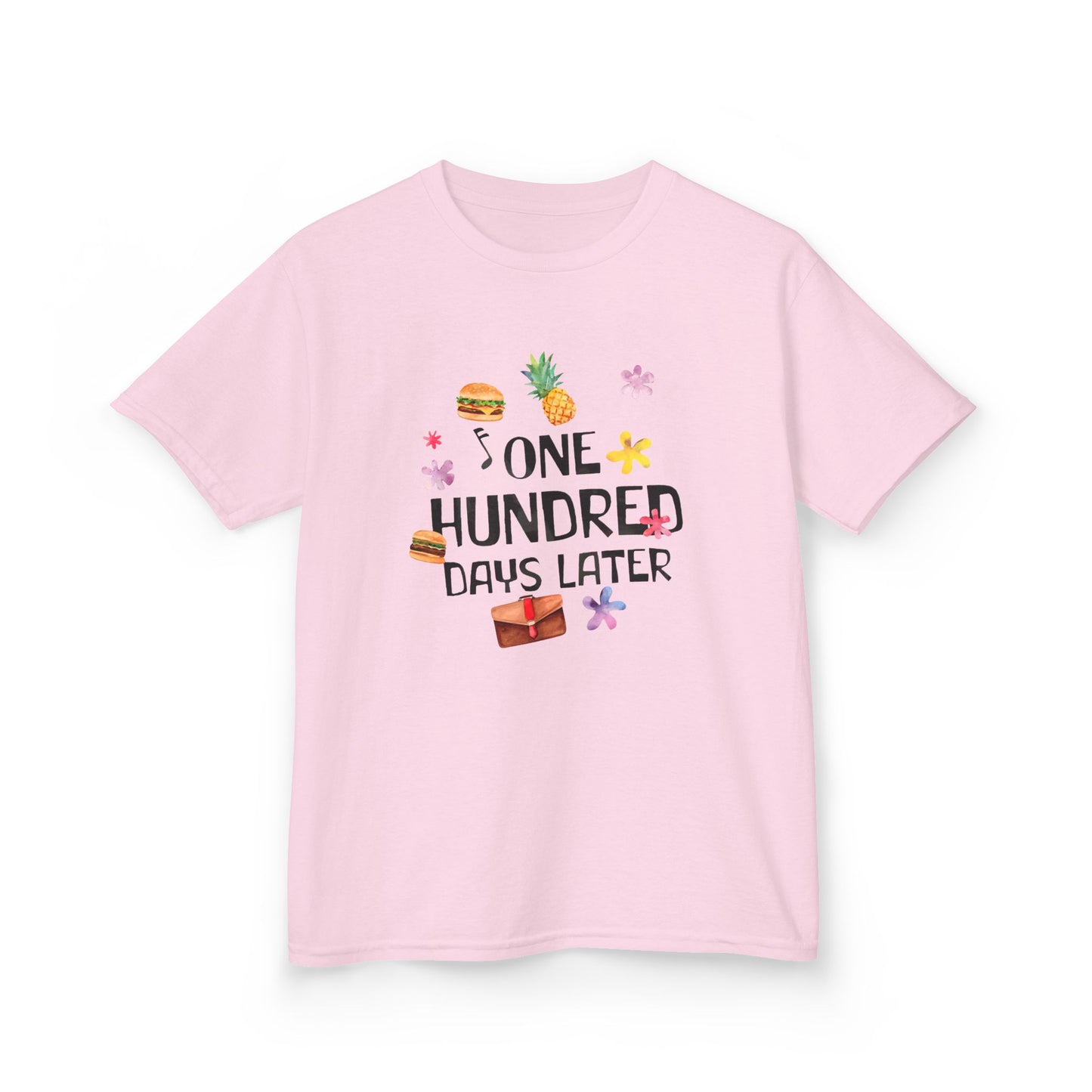 Kids Fun Graphic Tee, Cute Kids Shirt, Playful Tee for Boys and Girls, Birthday Gift, Summer Shirt, Holiday Wear Light Pink