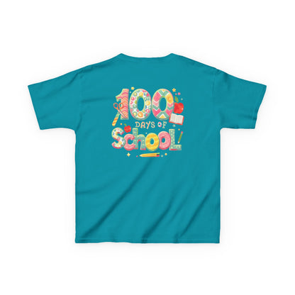 Kids School Celebration Tee - 100 Days of School, Class Shirt, Back to School Outfit, Fun Teacher Gift, Kids Education Apparel
